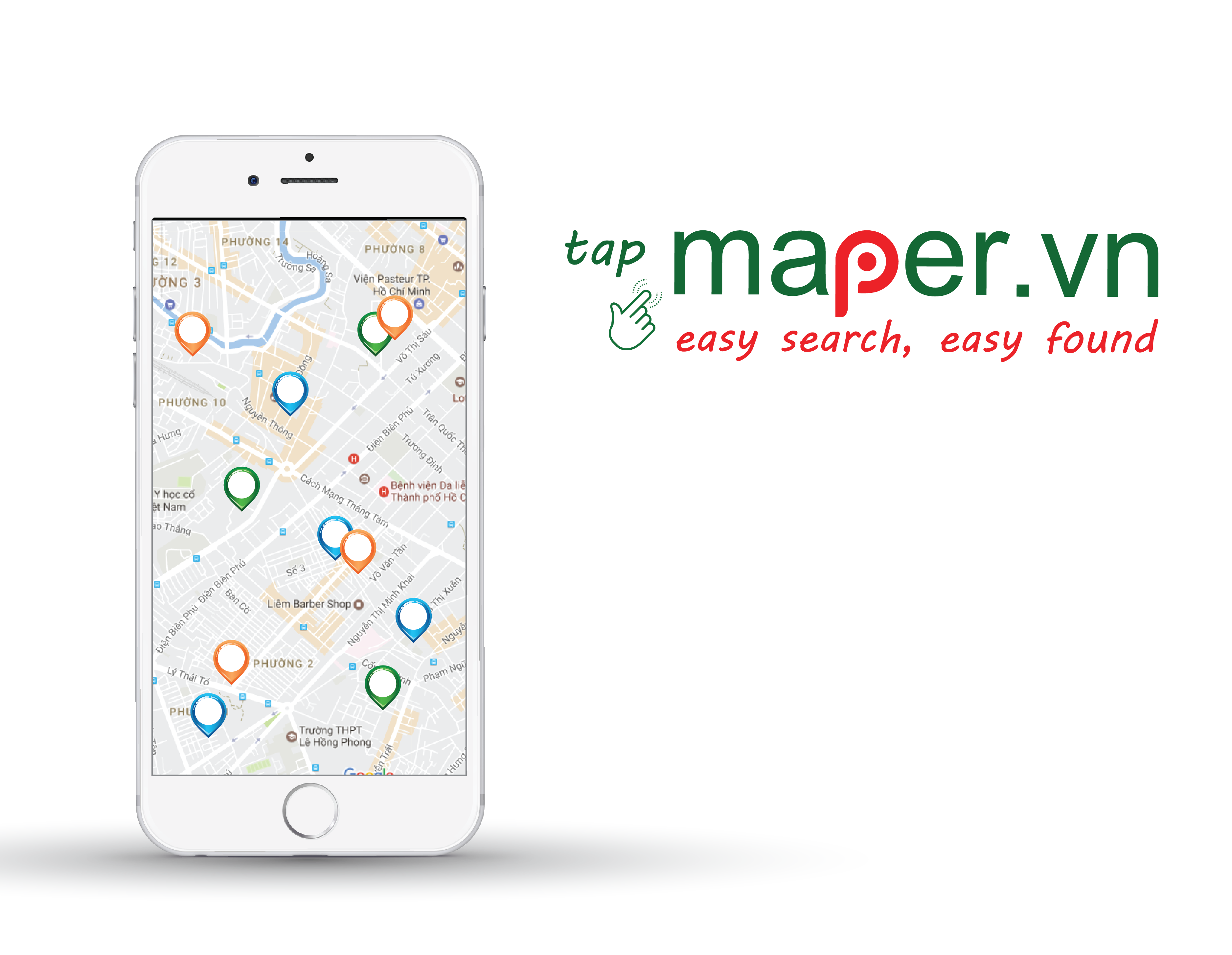 Ứng dụng tìm kiếm địa điểm và khuyến mãi Maper